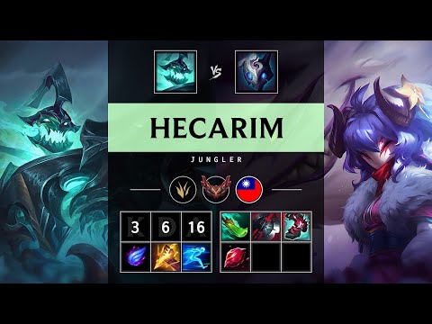 Hecarim Jungle vs Kindred - TW Grandmaster Patch 25.13