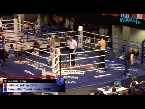 WorldCup Hungary 2016 - FC Sen Male -81kg - Halilovic Adnan [BIH] v. Bermueller Tobias James [NOR]