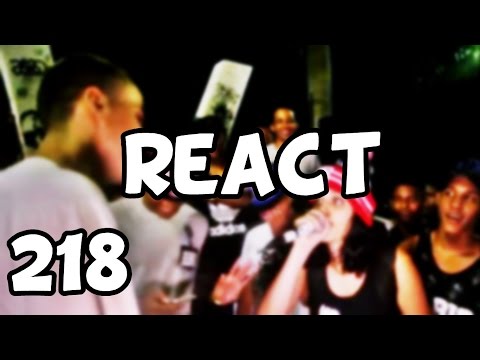 REACT 218# Knust vs Azzy - 2 fase - 222º Batalha do Tanque - São Gonçalo