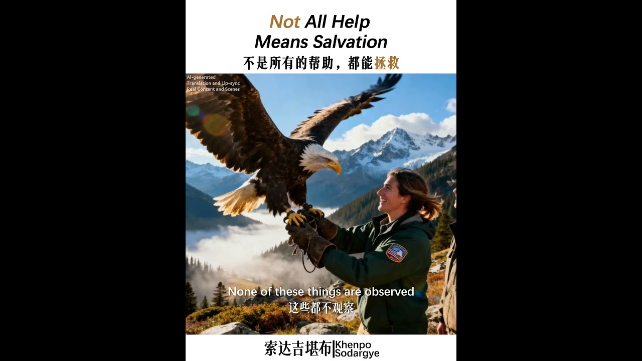 Not All Help Means Salvation （Khenpo Sodargye）