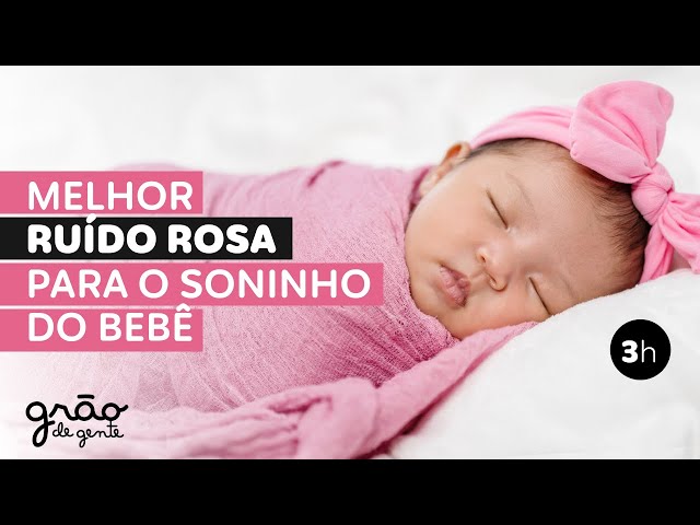 NÃO CONSEGUE FAZER O BEBÊ DORMIR RÁPIDO? COLOQUE ESSE RUÍDO ROSA E O VEJA DORMIR EM MINUTOS!
