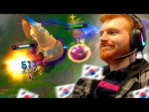 This KOREAN MEL Couldn't Play Against My Zoe