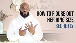 How to measure ring size SECRETLY