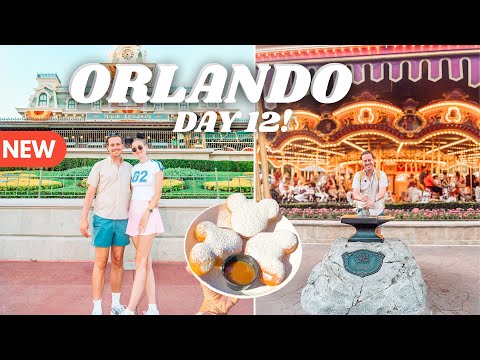 MAGIC KINGDOM 🥨💫 AND OUR FIRST TIME TRYING BEIGNETS! 🤯🍴 | WALT DISNEY WORLD VLOG 💖✨2025 | Day 12 |
