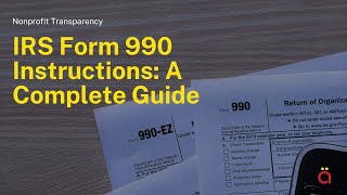 IRS Form 990 Guide: Avoid Common Nonprofit Filing Mistakes