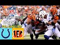 Indianapolis Colts Vs. Cincinnati Bengals FULL GAME Week 14 12/10/202323 |NFL 2023 |