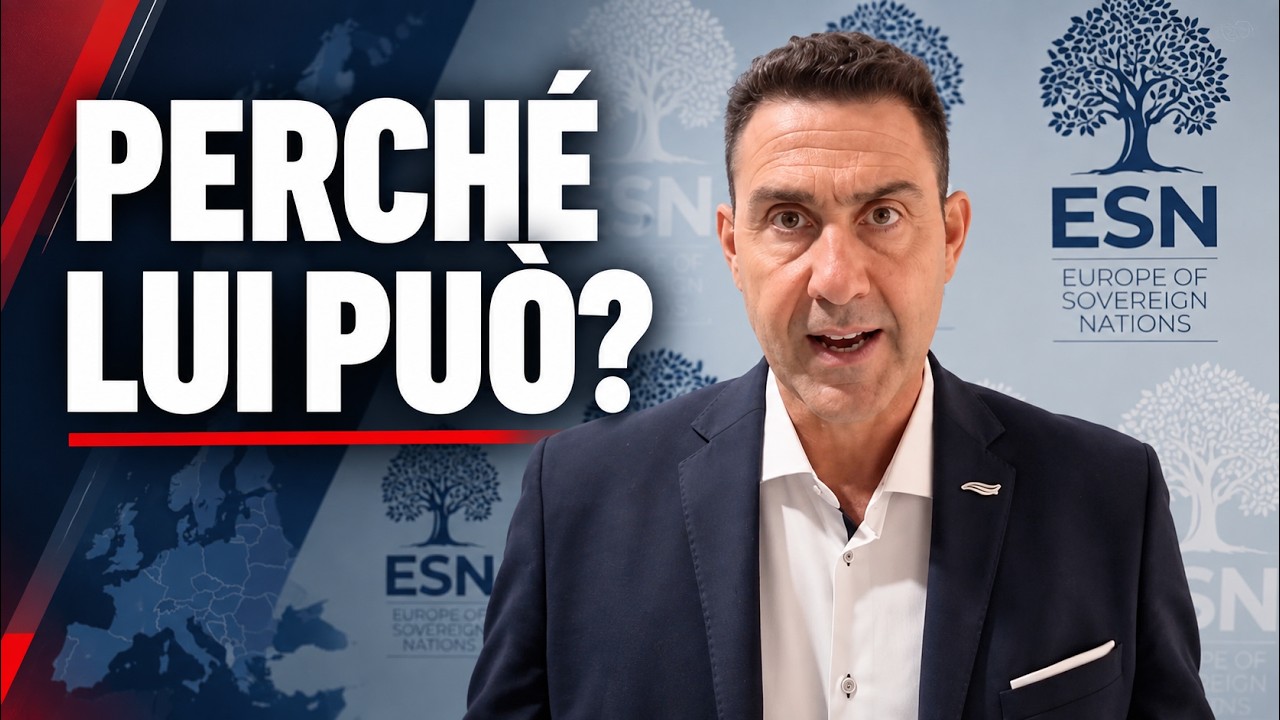 VANNACCI: "IO NON POSSO SICUREZZA ALLA POLIZIA, MENTRE UN SENATORE DEL PD, INVECE, LO PUÒ FARE?