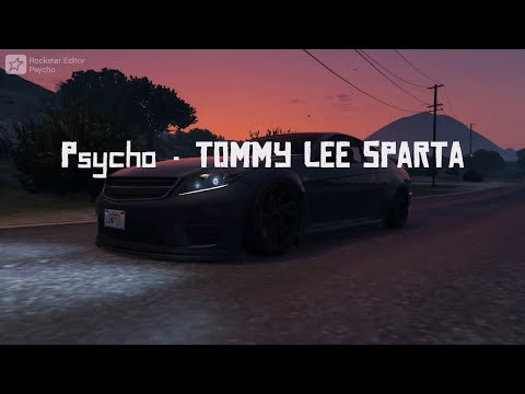 GTA V - Blue ark FM - Psycho - TOMMY LEE SPARTA (GTA V video song)