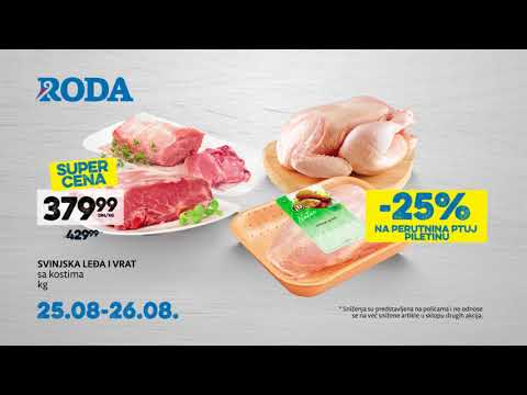 Roda pijaca 25.08 - 26.08.2018.