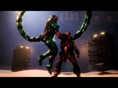Spider-Man 2 PS5 - Kraven kills Scorpion Cutscene 4K UHD