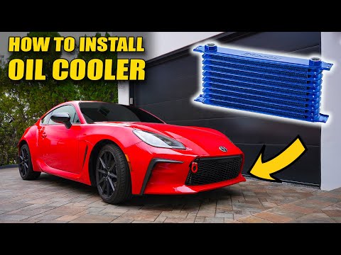 How To Install A Greddy Oil Cooler - Toyota GR86