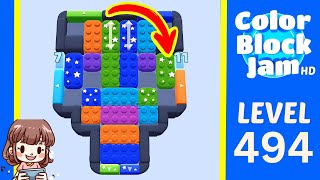 Solution du Niveau 494 de Color Block Jam