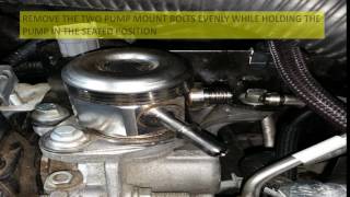 2013 FORD FOCUS ST HIGH PRESSURE FUEL PUMP CHANGE