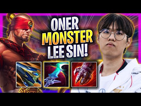 ONER IS A MONSTER WITH LEE SIN! - T1 Oner Plays Lee Sin JUNGLE vs Graves! | Season 2024