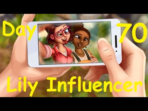 Lily's Garden Day 70 - Lily Influencer Complete Walkthrough