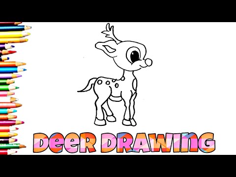 How to Draw a Beer 🦌 | Magical Beer Drawing For kids