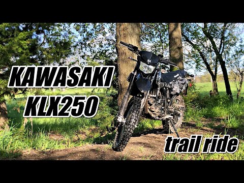 Kawasaki KLX250 Probefahrt