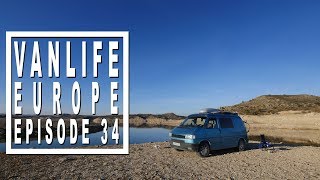 Vanlife Vlog: Aragon Region, Beautiful Lakes and a Little Muddy Drama