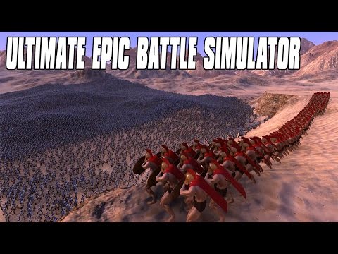 Crusader Attack! 300 Spartans vs 50000 Heavy Knights - Ultimate Epic Battle Simulator