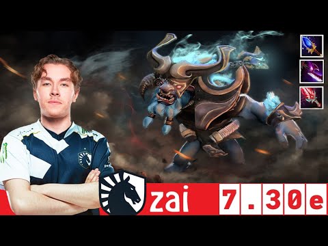 [DOTA 2] Liquid.zai the SPIRIT BREAKER [OFFLANE] [7.30e]