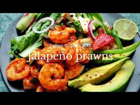 JalapeΓ±o Prawns, easy and quick Summer meal. ππ¦π¦π₯
