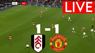FULHAM vs MANCHESTER UNITED ⚽ | Premier League 2025 | Live Match Simulation Gameplay 🎮🔥