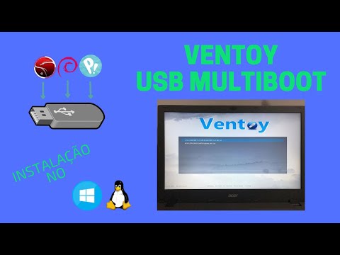Pen Drive Multiboot com Ventoy.