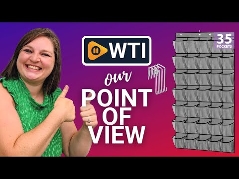 35 Large Pockets Over the Door Shoe Organizer - WTI product video review