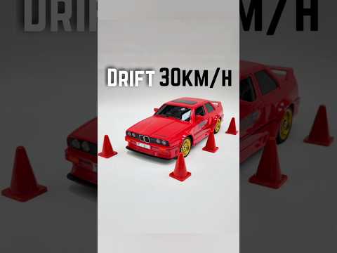 BMW E30 - RC дрифт-кар (красный), полный привод 4WD, 30 км/ч, сменные шины, масштаб 1:16 - фото 1 - id-p2810672941