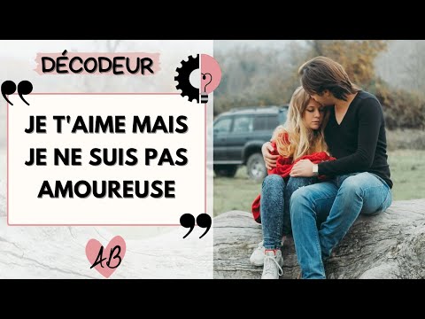 "I love you but I'm not in love" (decoder)