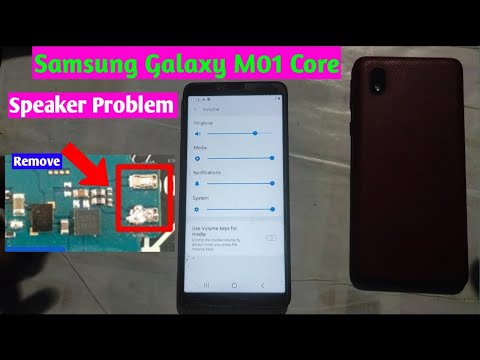 Samsung Galaxy M01 Core Speaker Problem | M01 Core speaker not working | M01 Core ringer jumper