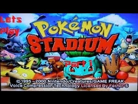 Pokemon Stadium Walkthrough Part 1 First Gym and VICTORY