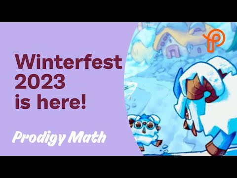 Prodigy Math Winterfest 2023 Is Here