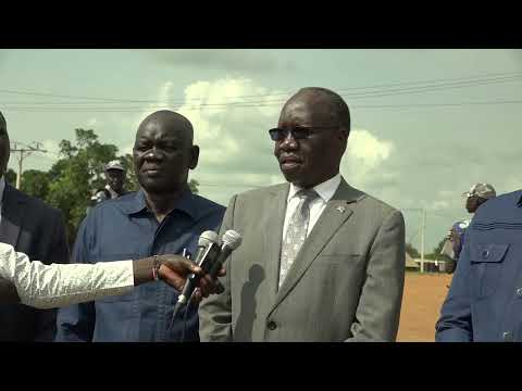 Juba - Nimule Road Under Construction 