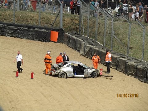 Brands Hatch 2016 – Quali – Andrew Bourke Crash