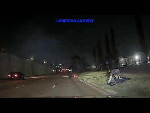 Kawasaki Ninja smokes Texas DPS trooper in Houston but he had air support| Rider wrecks out