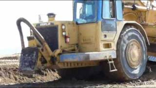 CAT 973C and 657E’s in UP CLOSE action