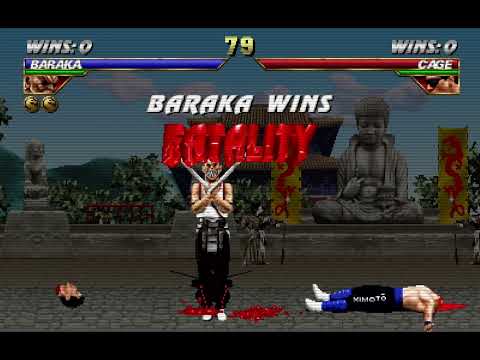 Baraka's Blade Beheading