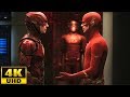 DCEU Barry Allen meets The Flash [4K Ultra HD] | Crisis On Infinite Earths Scene