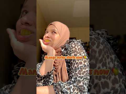 Hi guys… are you ready for the Mango Series? 🥭 #mango