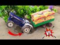 Eicher Mini Tractor Stuck In Mud With Parleg Pulling Out JCB Mini Science Rmtoys