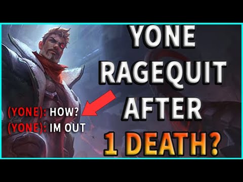I MADE THE YONE RAGEQUIT AFTER 1 DEATH! | JAYCE VS YONE MID