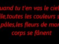 Jennifer dias-Reste avec moi (paroles)
