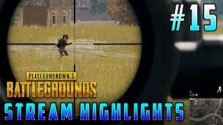 [PUBG]15倍+AWMで頭を抜く!! 【配信録画】