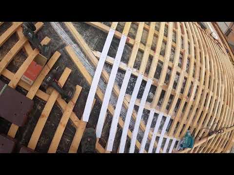 Biberschwanz Hechtgaube Teil 8 - Lattung - Biberdach Langenreichenbach - Dachdecker decken Biber