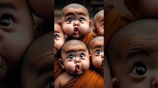 funny monk face 😂 hay hay oa hoae# song reel shorts video