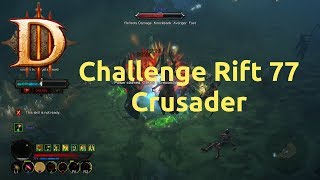 Diablo 3 - Challenge Rift - Challenge 77 - Crusader - Completed
