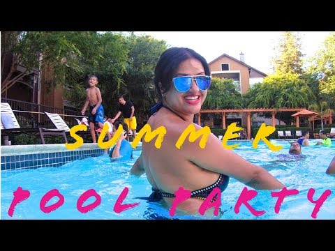 Pool Party Trailer from Summer of 2018