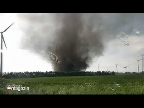 Tornardos über Schleswig-Holstein