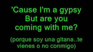 gypsy - shakira ** with lyrics** English and spanish too